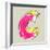 Childlike Gouache Alphabet, Hand Drawn Letter C-Andriy Zholudyev-Framed Premium Giclee Print