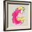 Childlike Gouache Alphabet, Hand Drawn Letter C-Andriy Zholudyev-Framed Premium Giclee Print