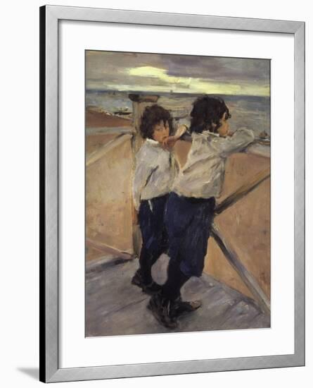 Children, 1899-Valentin Serov-Framed Giclee Print