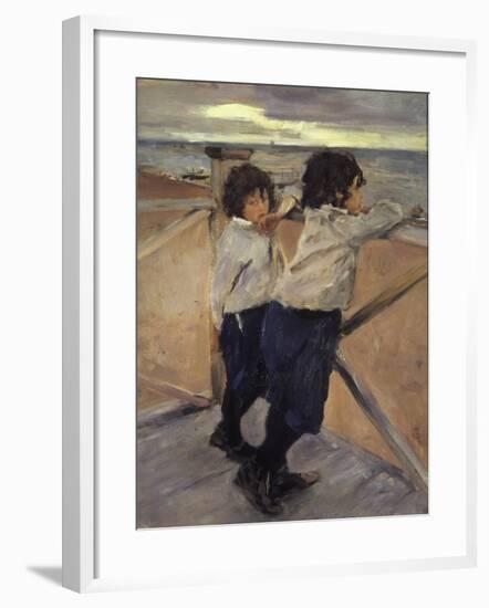 Children, 1899-Valentin Serov-Framed Giclee Print