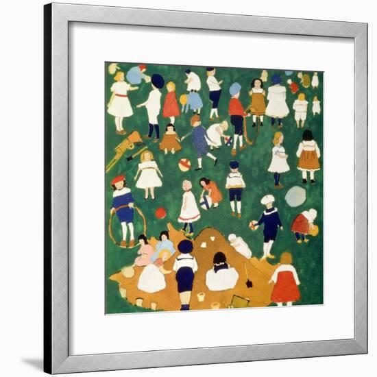 Children, 1908-Kasimir Malevich-Framed Giclee Print