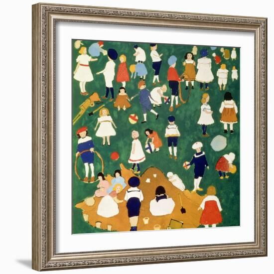 Children, 1908-Kasimir Malevich-Framed Giclee Print