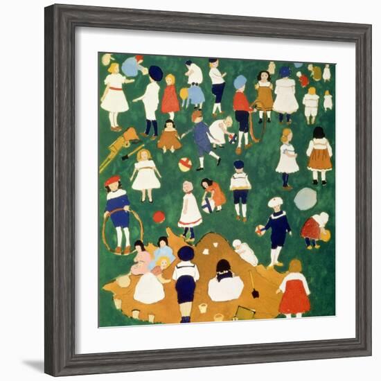 Children, 1908-Kasimir Malevich-Framed Giclee Print