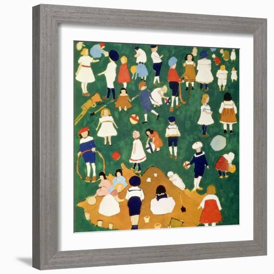 Children, 1908-Kasimir Malevich-Framed Giclee Print