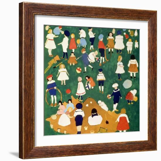 Children, 1908-Kasimir Malevich-Framed Giclee Print