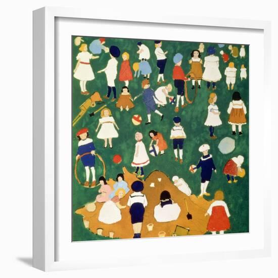 Children, 1908-Kasimir Malevich-Framed Giclee Print