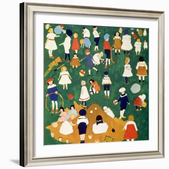 Children, 1908-Kasimir Malevich-Framed Giclee Print