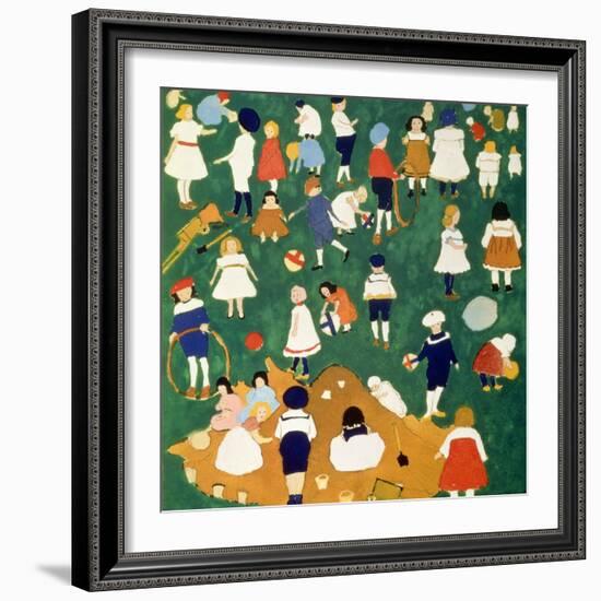 Children, 1908-Kasimir Malevich-Framed Giclee Print