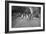 Children (3-12 Years) Running Dirt Road. 1925-null-Framed Photographic Print