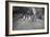 Children (3-12 Years) Running Dirt Road. 1925-null-Framed Photographic Print