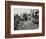 Children and Carers in a Garden, Hampstead, London, 1960-null-Framed Photographic Print