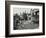 Children and Carers in a Garden, Hampstead, London, 1960-null-Framed Photographic Print