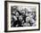 Children at a Puppet Theatre, Paris, 1963-Alfred Eisenstaedt-Framed Photographic Print