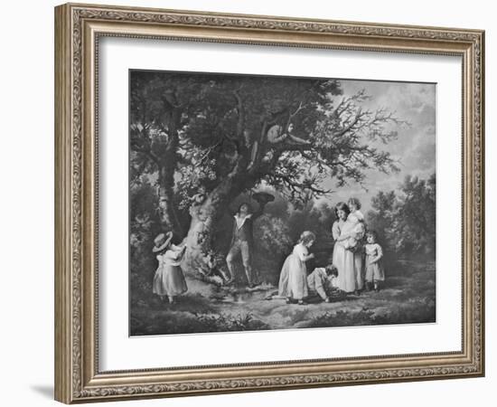 'Children Birdnesting', 1789, (1912)-George Morland-Framed Giclee Print