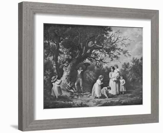 'Children Birdnesting', 1789, (1912)-George Morland-Framed Giclee Print