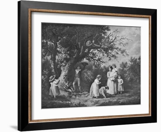 'Children Birdnesting', 1789, (1912)-George Morland-Framed Giclee Print