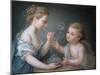 Children Blowing Bubbles-Jean-Etienne Liotard-Mounted Giclee Print