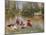 Children by the Lake-Konstantin Yegorovich Makovsky-Mounted Giclee Print