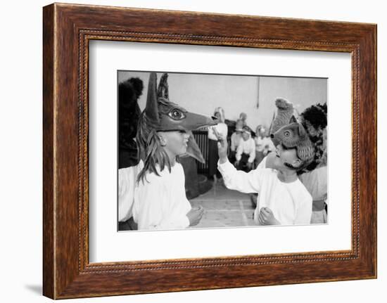 Children Chorus, Aldeburgh Festival, Suffolk, England, June 1958-Mark Kauffman-Framed Photographic Print