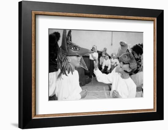 Children Chorus, Aldeburgh Festival, Suffolk, England, June 1958-Mark Kauffman-Framed Photographic Print