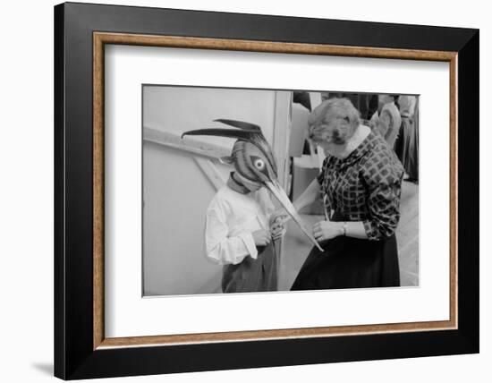 Children Chorus, Aldeburgh Festival, Suffolk, England, June 1959-Mark Kauffman-Framed Photographic Print