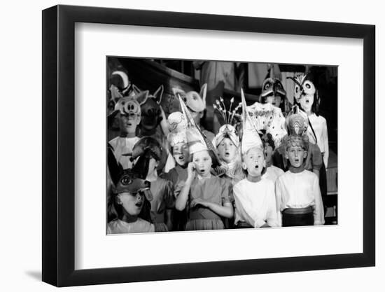 Children Chorus, Aldeburgh Festival, Suffolk, England, June 1959-Mark Kauffman-Framed Photographic Print