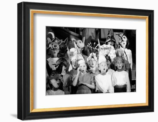 Children Chorus, Aldeburgh Festival, Suffolk, England, June 1959-Mark Kauffman-Framed Photographic Print