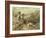 Children Collecting Eggs, 19Th Century-Myles Birket Foster-Framed Giclee Print