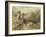 Children Collecting Eggs, 19Th Century-Myles Birket Foster-Framed Giclee Print