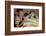 Children Drinking Milk at Dinner Table-William P. Gottlieb-Framed Photographic Print