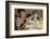 Children Drinking Milk at Dinner Table-William P. Gottlieb-Framed Photographic Print