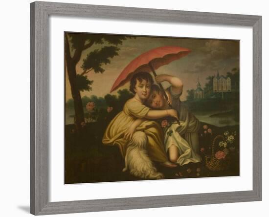 Children, Early 19th C-null-Framed Giclee Print