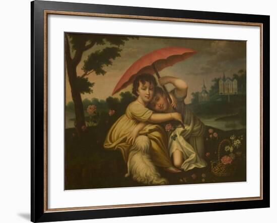 Children, Early 19th C-null-Framed Giclee Print