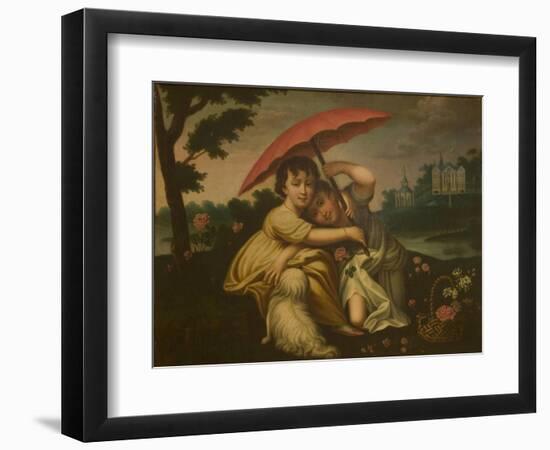 Children, Early 19th C-null-Framed Giclee Print