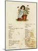 Children, Flowers 1884-Kate Greenaway-Mounted Art Print