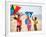 Children Flying Kites on the Beach-Bill Bachmann-Framed Photographic Print