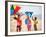 Children Flying Kites on the Beach-Bill Bachmann-Framed Photographic Print