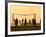 Children from the Toba Qom Ethnic Group Play Soccer During Indegenous Indian Day Celebration-null-Framed Photographic Print