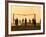 Children from the Toba Qom Ethnic Group Play Soccer During Indegenous Indian Day Celebration-null-Framed Photographic Print