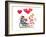 Children in February-MAKIKO-Framed Giclee Print