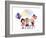 Children in July-MAKIKO-Framed Giclee Print