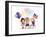 Children in July-MAKIKO-Framed Giclee Print