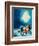 Children in the Snow-null-Framed Giclee Print