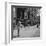 Children Jump Roping on Sidewalk Next to Brooklyn Brownstones, NY, 1949-Ralph Morse-Framed Photographic Print