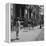 Children Jump Roping on Sidewalk Next to Brooklyn Brownstones, NY, 1949-Ralph Morse-Framed Premier Image Canvas