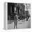 Children Jump Roping on Sidewalk Next to Brooklyn Brownstones, NY, 1949-Ralph Morse-Framed Premier Image Canvas