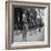 Children Jump Roping on Sidewalk Next to Brooklyn Brownstones, NY, 1949-Ralph Morse-Framed Photographic Print