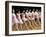 Children Learning Ballet Lessons Wear Masks-null-Framed Photographic Print