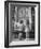 Children Looking at Posters Outside Movie Theater-Charles E^ Steinheimer-Framed Photographic Print