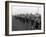 Children Marching with Home Made Bugles, Middlesborough, Teesside,1964-Michael Walters-Framed Photographic Print